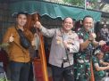 Sinergitas TNI-Polri, Kapolres Mojokerto Dan Dandim 0815 Tebar Ribuan Benih Ikan Nila