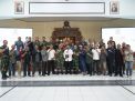 Anjangsana Danrem163/ Wira Satya dengan Awak Media