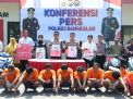 Harkamtibmas, Polisi Berhasil Ungkap Belasan Kasus di Bangkalan Selama Sebulan