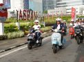 Kampanyekan Upaya Penurunan Polusi, PLN dan Aismoli Gelar Konvoi 200 Motor Listrik
