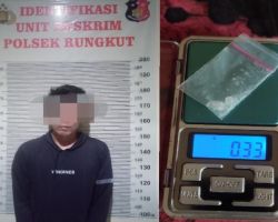 Polisi Tangkap Kurir Sabu Asal Sidoarjo