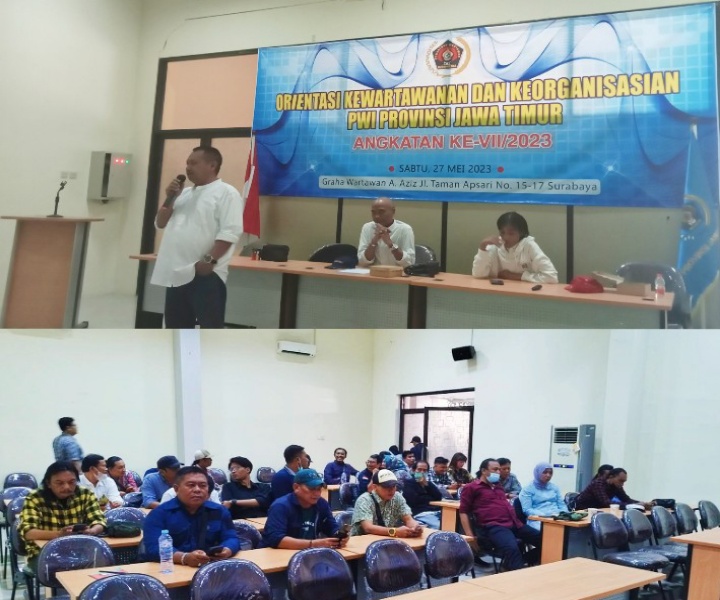 Tingkatkan Profesionalisme Wartawan, PWI Jatim Gelar OKK Angkatan Ke Vll