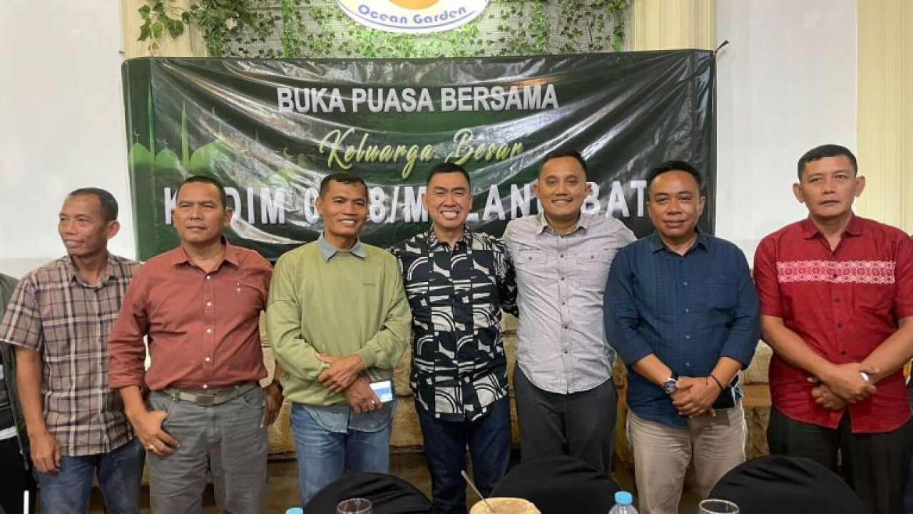 Komandan Kodim 0818/Malang-Batu Gelar Buka Bersama, Jadi Sarana Utama Tuk Tingkatkan Kekompakan dan Rasa Kekeluargaan