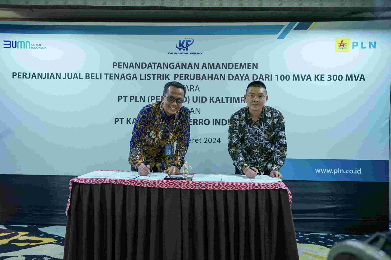 Terus Dukung Hilirisasi, PLN Tambah Daya Listrik Industri Nikel di Kalimantan Timur