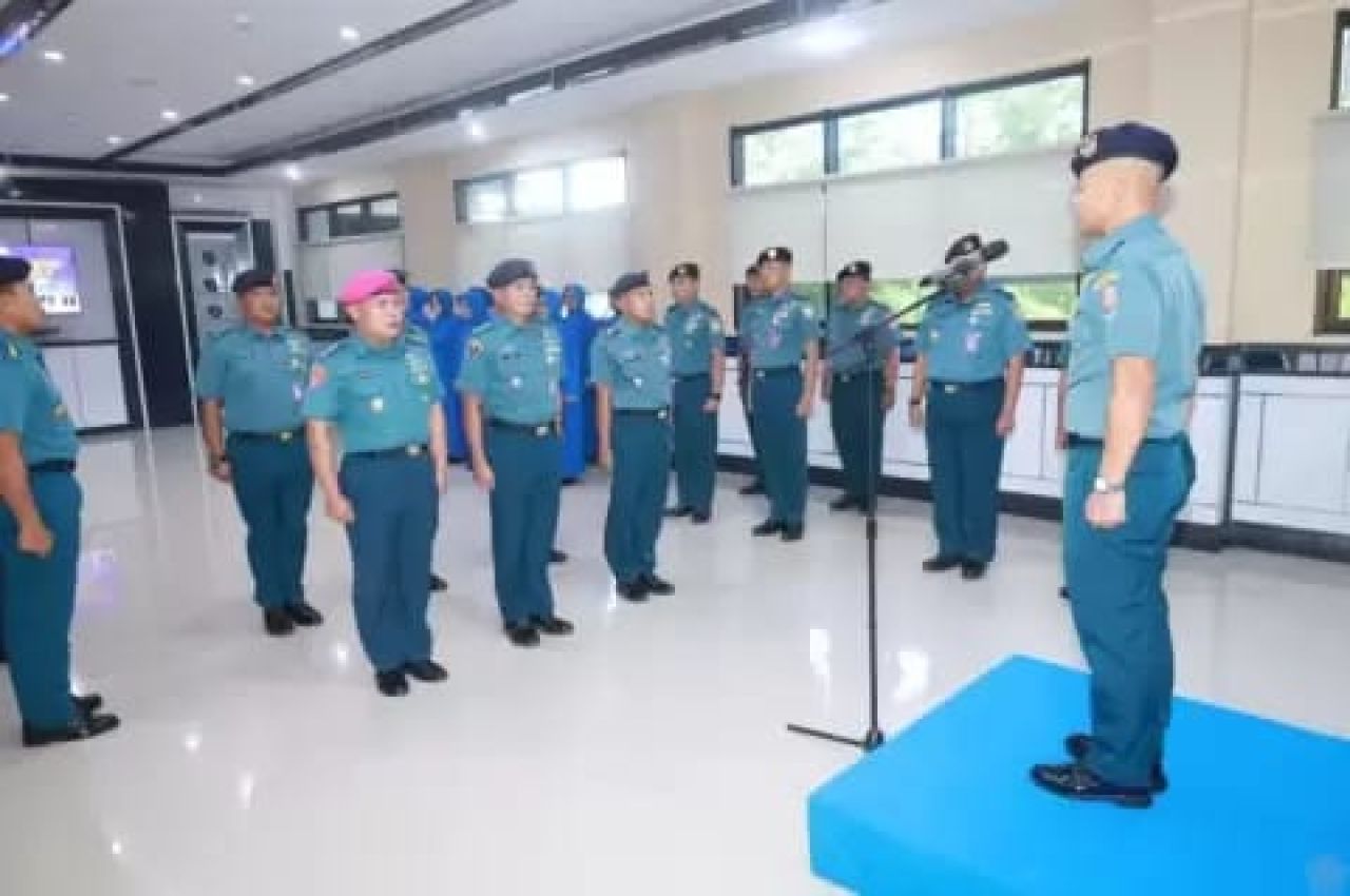 Selamat! Delapan Perwira Menengah Koarmada III Naik Pangkat, Ini Rinciannya