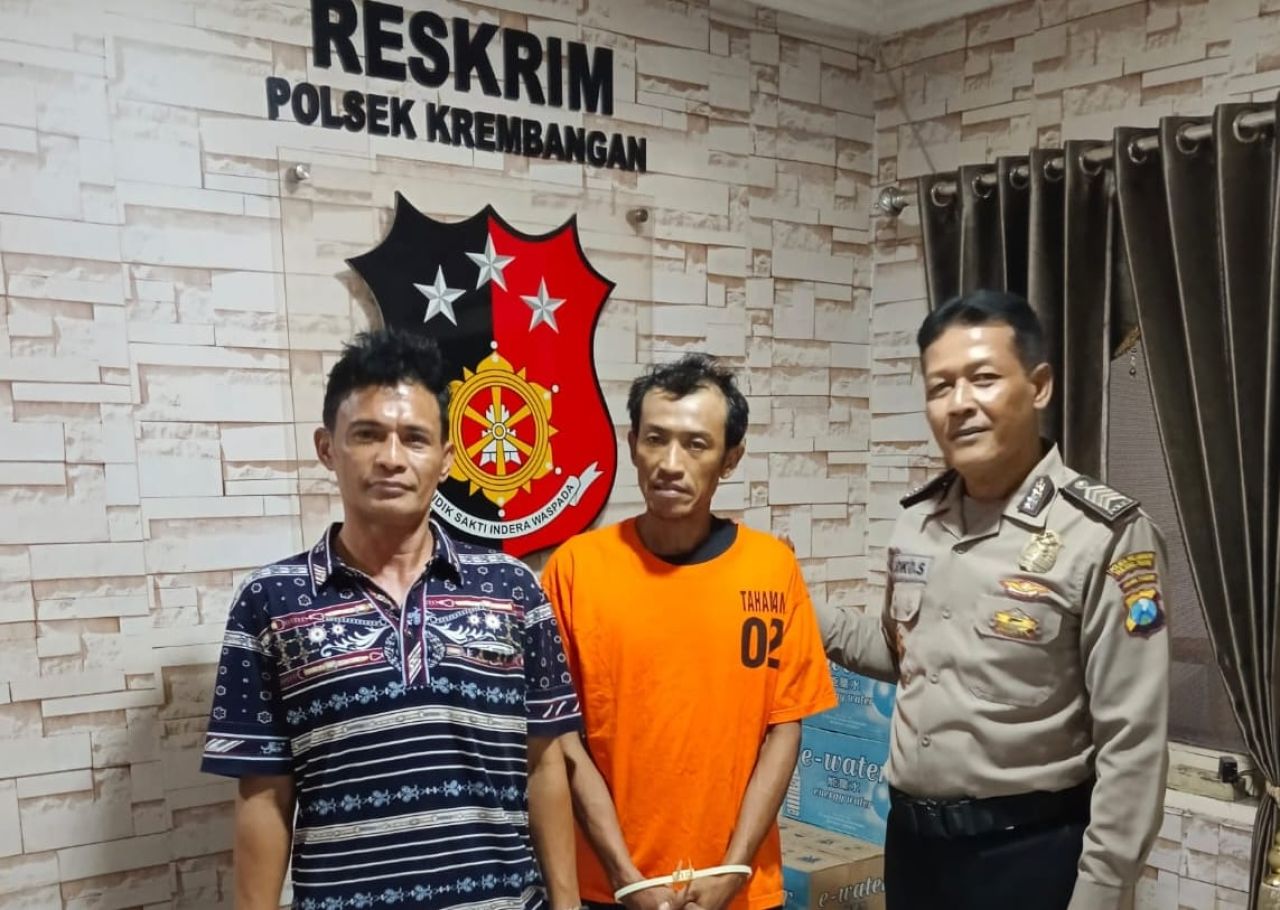 Polisi Amankan Pelaku Pengroyokan Didepan Bengkel Dupak Bangunsari.