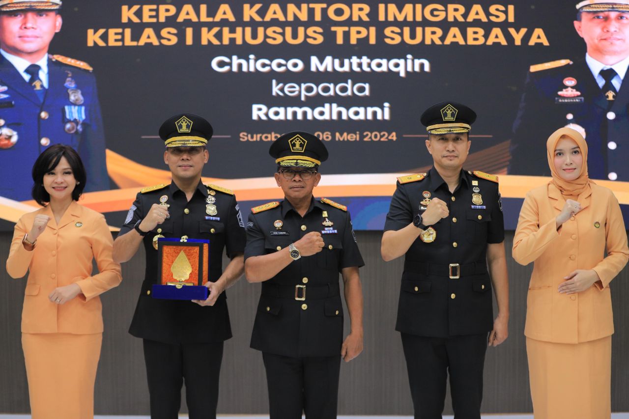 Sah! Imigrasi Surabaya Punya Pilot Baru  