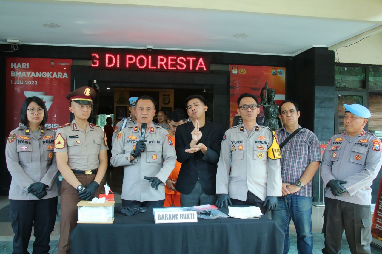 Polresta Malang Kota Berhasil Amankan Tersangka Pencuri Motor Milik Polisi  