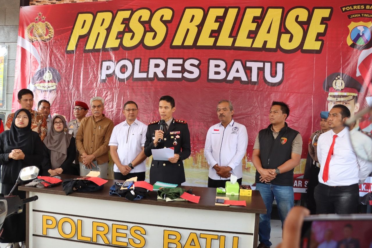 Polisi Amankan 5 Terduga Pelaku Pengeroyokan Terhadap Anak di Kota Batu