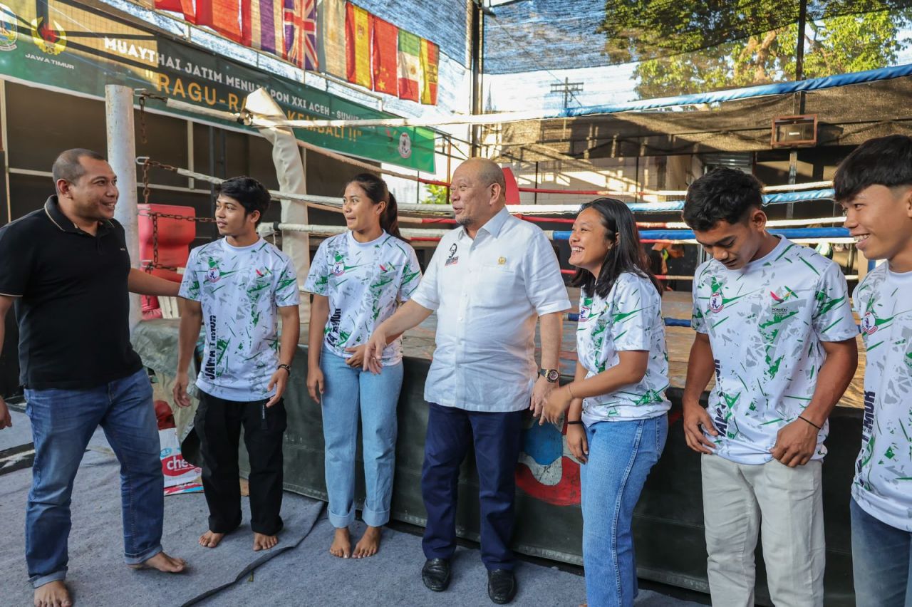 Ketua DPD RI Tinjau Pemusatan Atlet Muaythai PON Aceh - Sumut