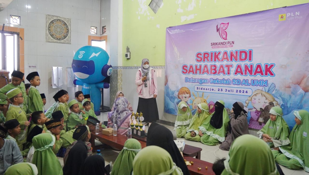 Srikandi PLN Icon Plus Rayakan Hari Anak Nasional di SD AL UMM