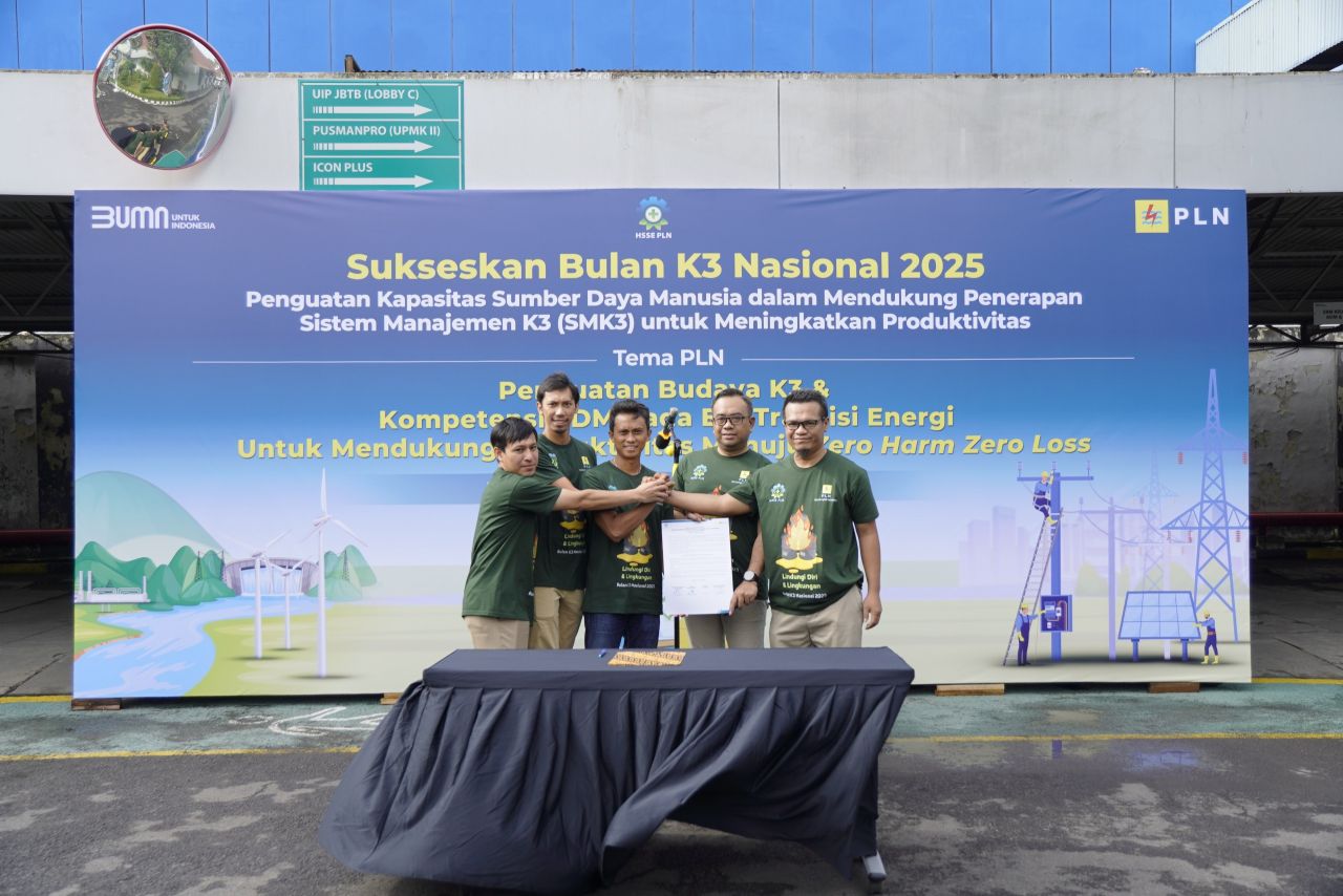 PLN Icon Plus dan PLN UIP JBTB Gelar Apel Dan Donor Darah Dalam Rangka Peringatan Bulan K3 Nasional 2025