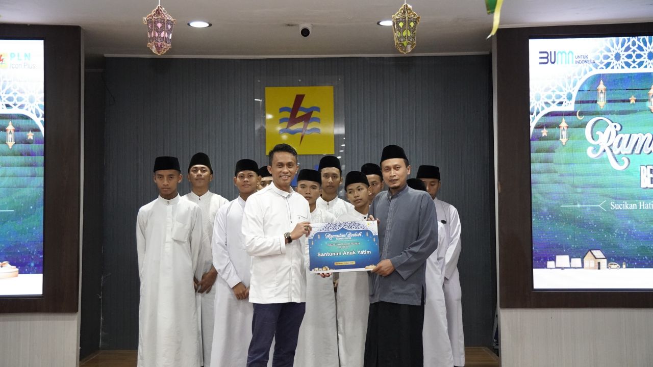 Ramadan Berkah Bersama PLN Icon Plus, Gelar Santunan Anak Yatim Hingga Buka Puasa Bersama