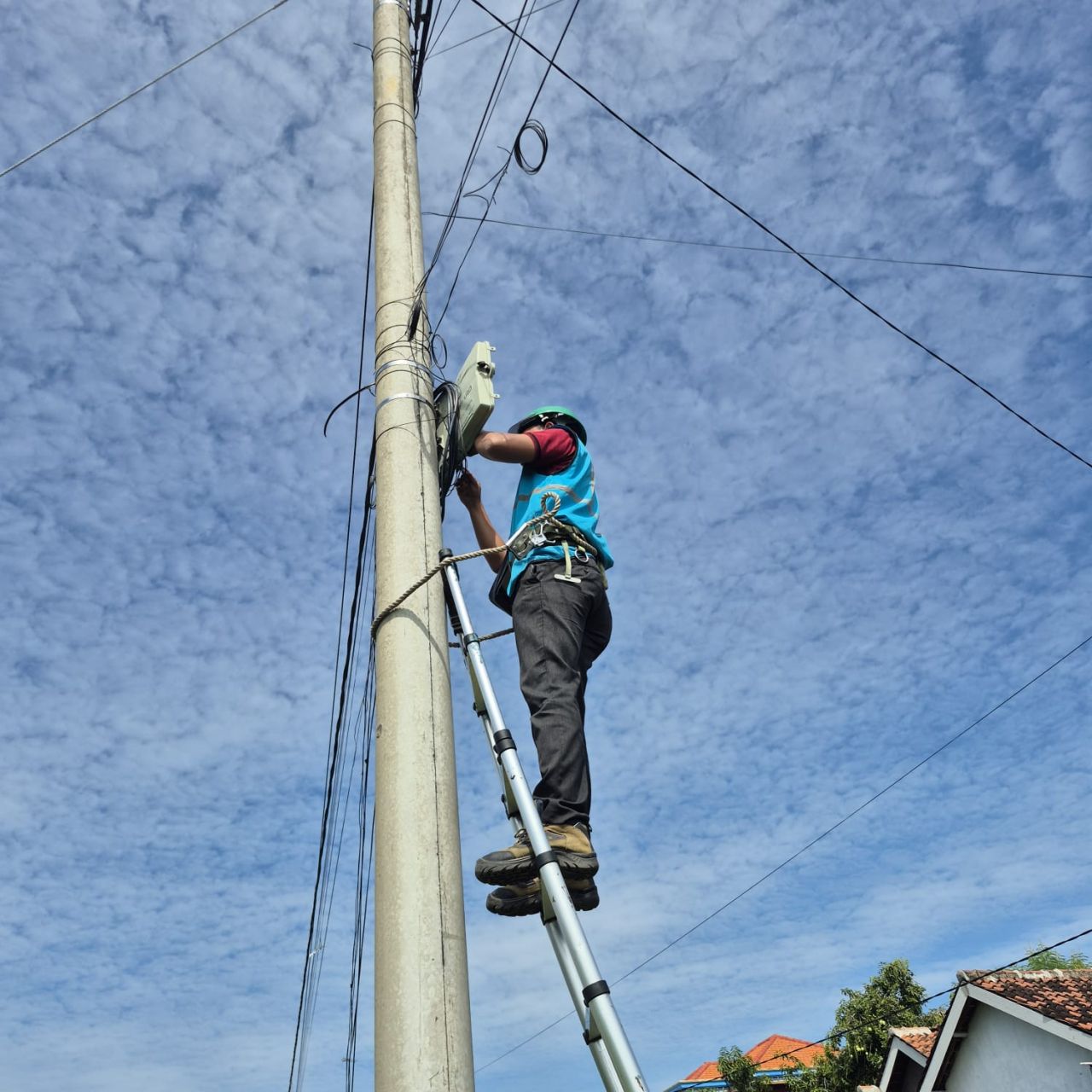 Perkuat Infrastruktur Digital, PLN Icon Plus Lakukan Penertiban Kabel dan Aset Kelistrikan di Kabupaten Gresik