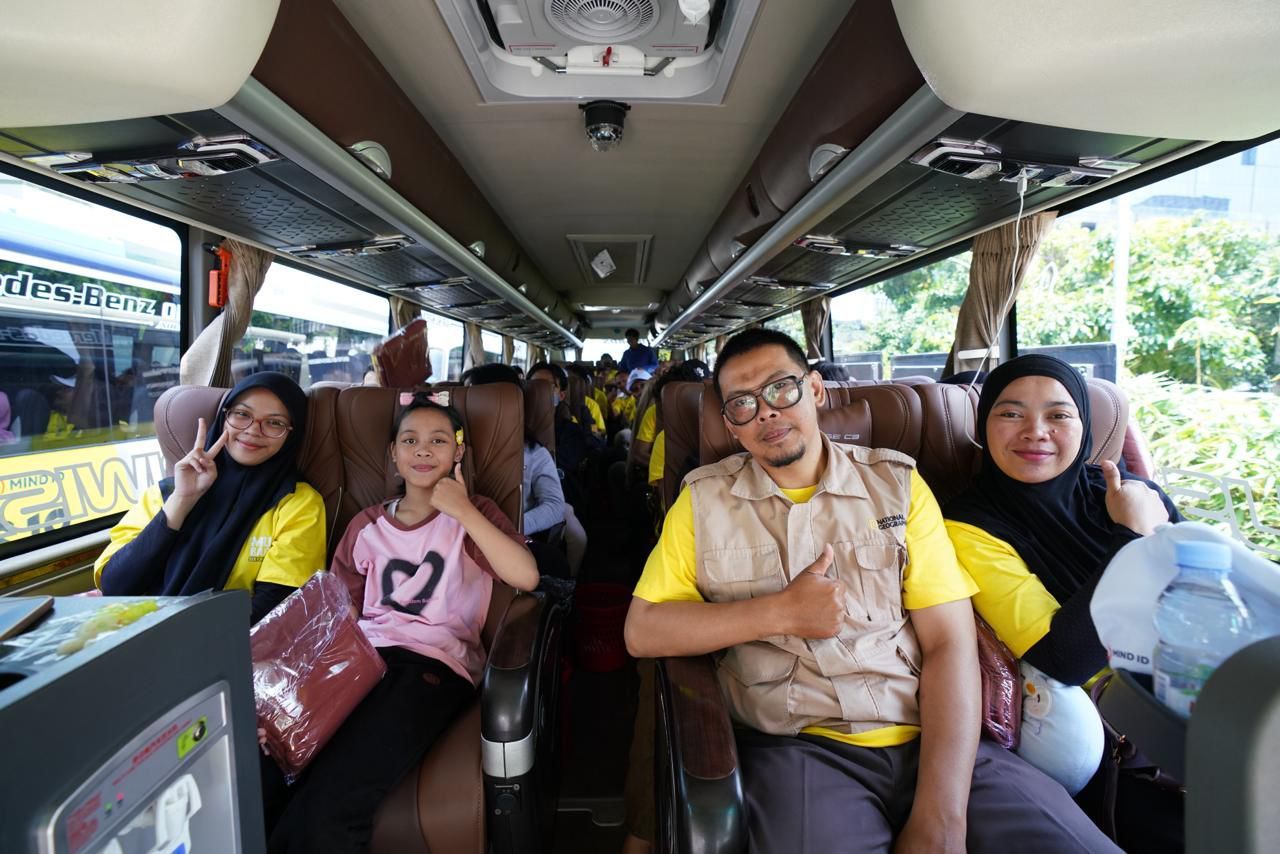 Berangkatkan 1.496 Peserta, KESDM Bersama PLN dan BUMN Energi Fasilitasi Mudik Idul Fitri Gratis ke 20 Rute Tujuan