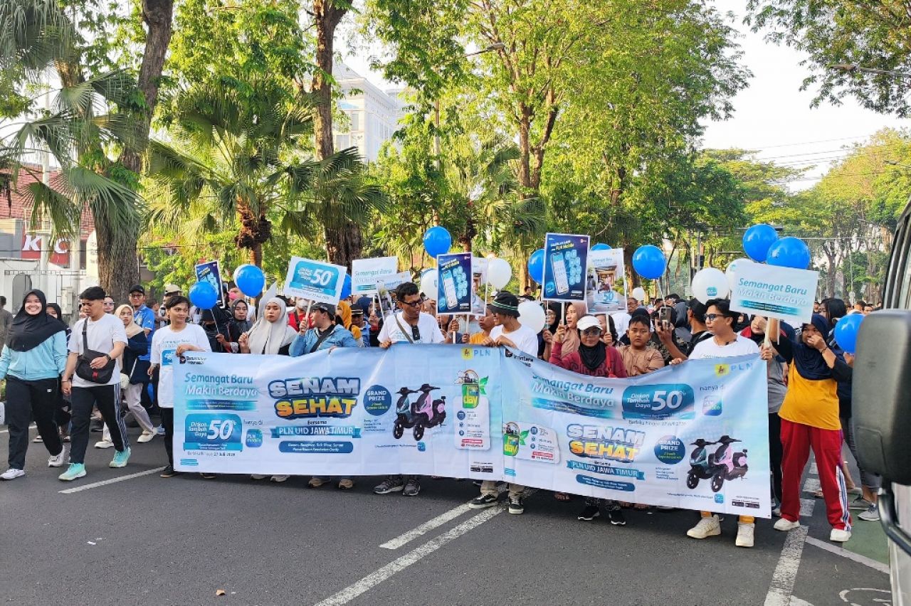 Meriahkan CFD Taman Bungkul, ICONNET Jatim & PLN UID Jatim Hadirkan Gratis Instalasi dan Tawarkan Diskon Tambah Daya 50%
