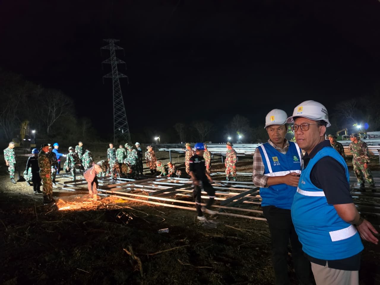 PLN UIP JBTB All-Out Dukung Groundbreaking PLTS 100 GWp Gilimanuk, Percepat Kemandirian Energi Bersih Nasional