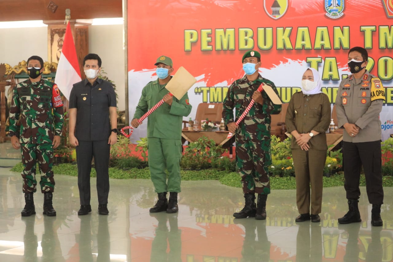 TMMD Ke-110 Bojonegoro Dibuka Forkopimda Jawa Timur