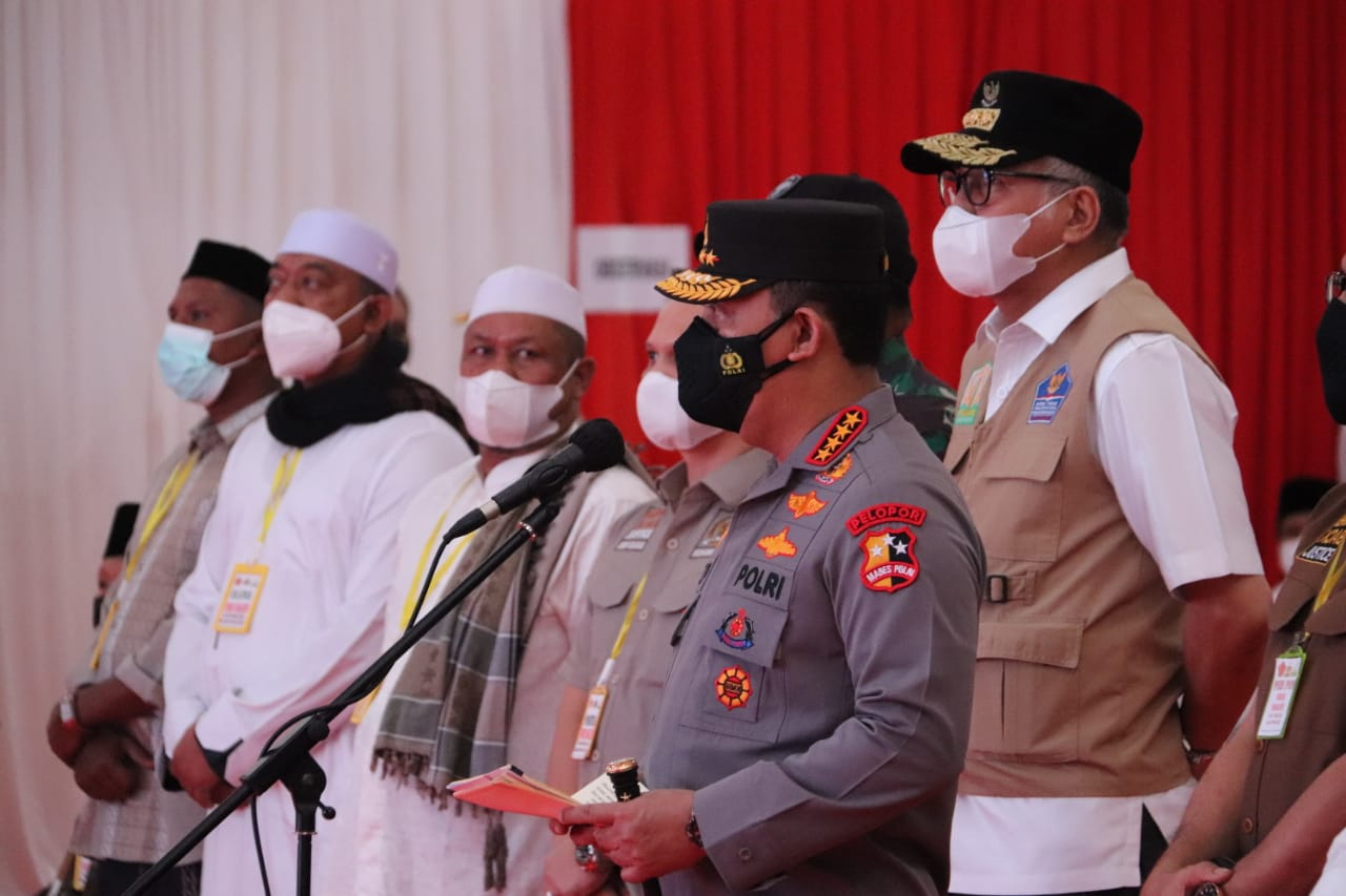 Cegah Penyebaran Covid-19, Kapolri: Vaksinasi, Disiplin Prokes dan Kurangi Mobilita