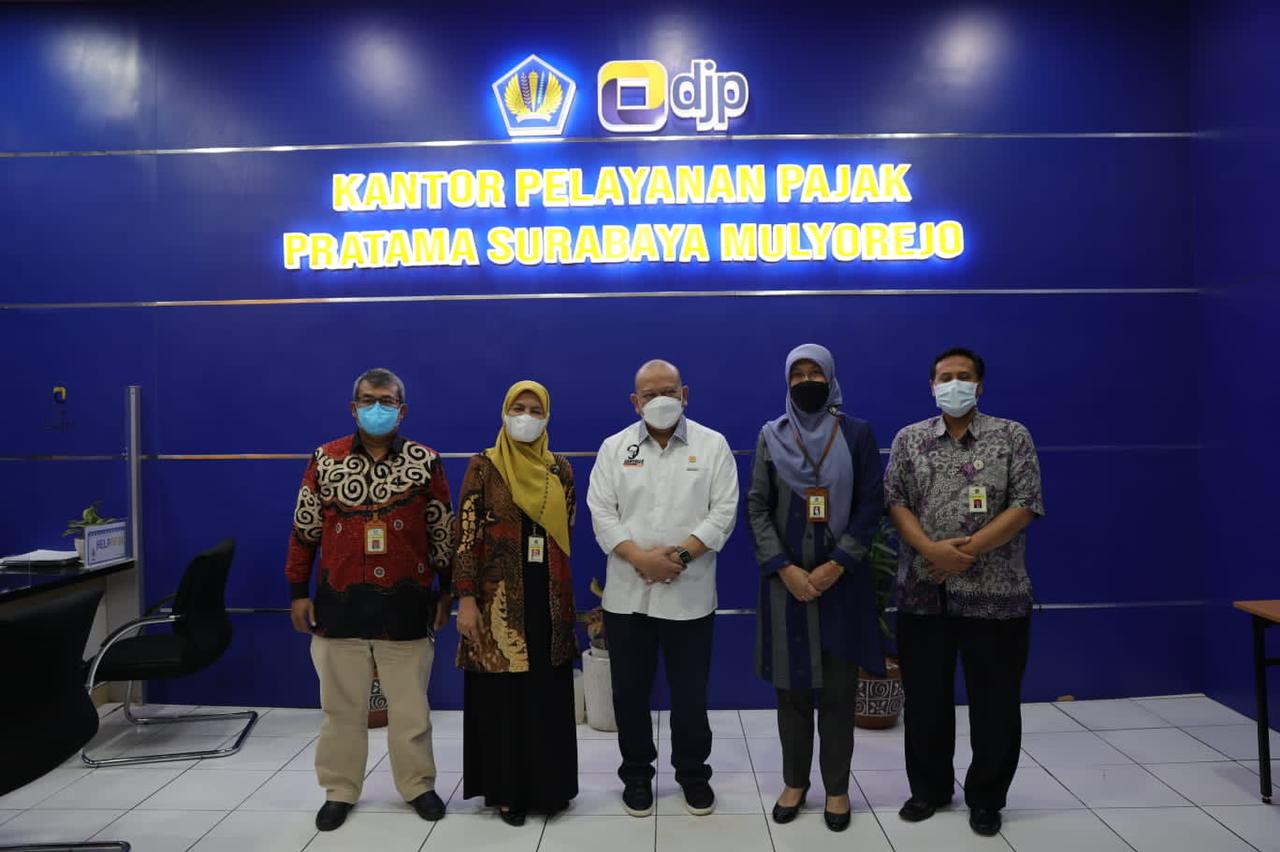 Datangi KPP Pratama Surabaya Mulyorejo, Ketua DPD RI Ajak Wajib Pajak Laporkan SPT Tahunan