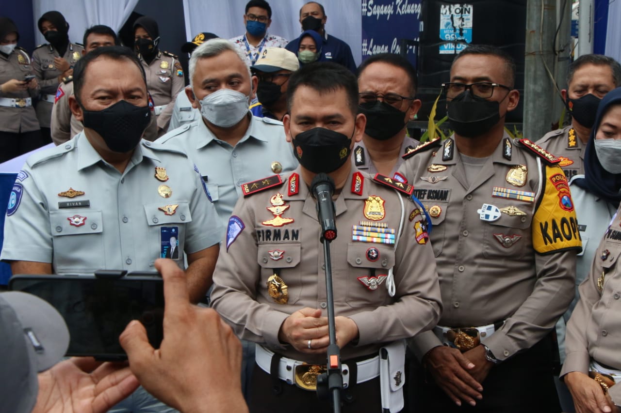 Kakorlantas Polri Cek Jalur Mudik Trans Jawa, dengan Nyetir Mobil Sendiri