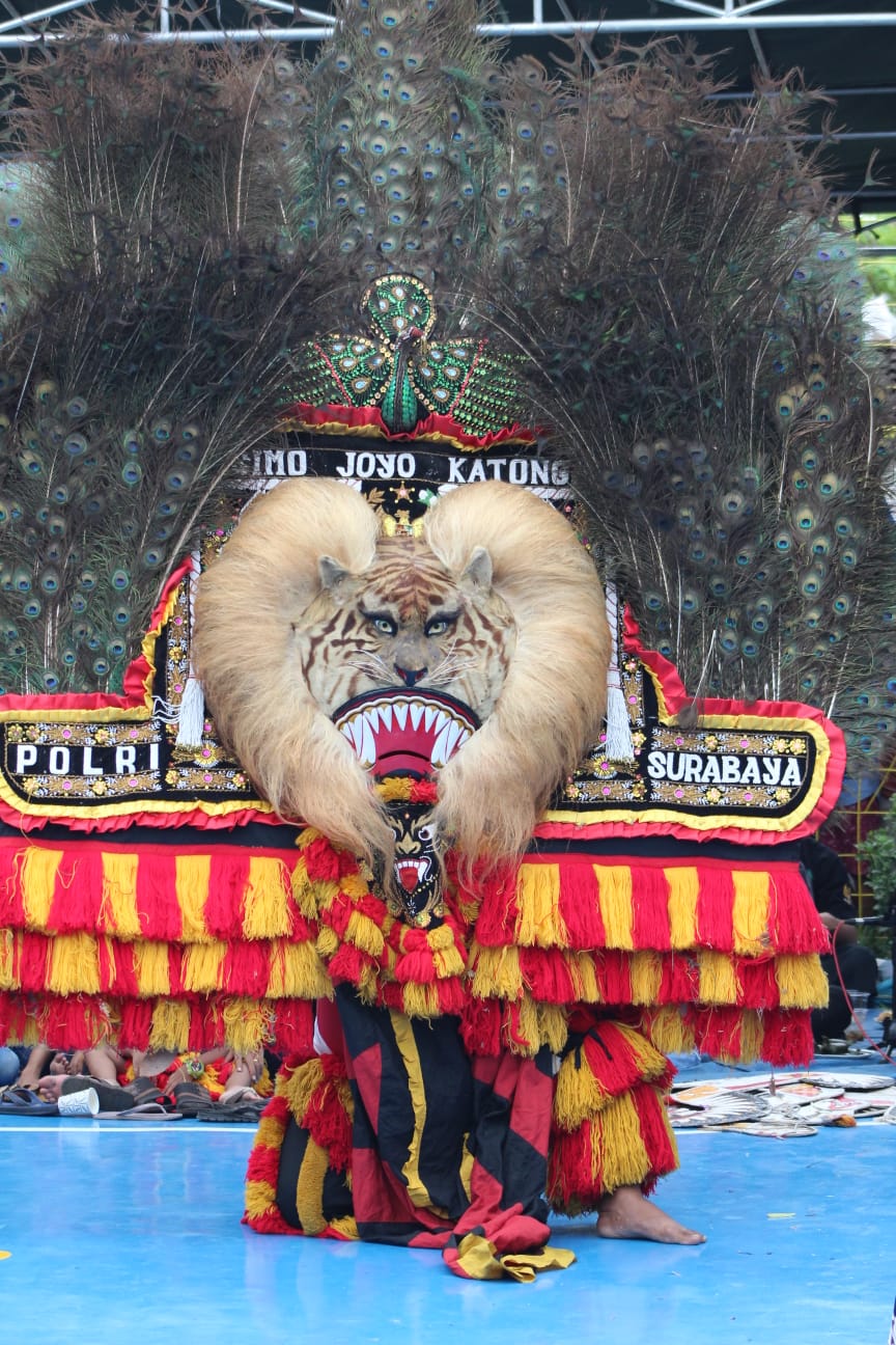 Lestarikan Budaya Kearifan Lokal, Seniman Rog Simo Joyo Katong Gelar Pagelaran Seni. 