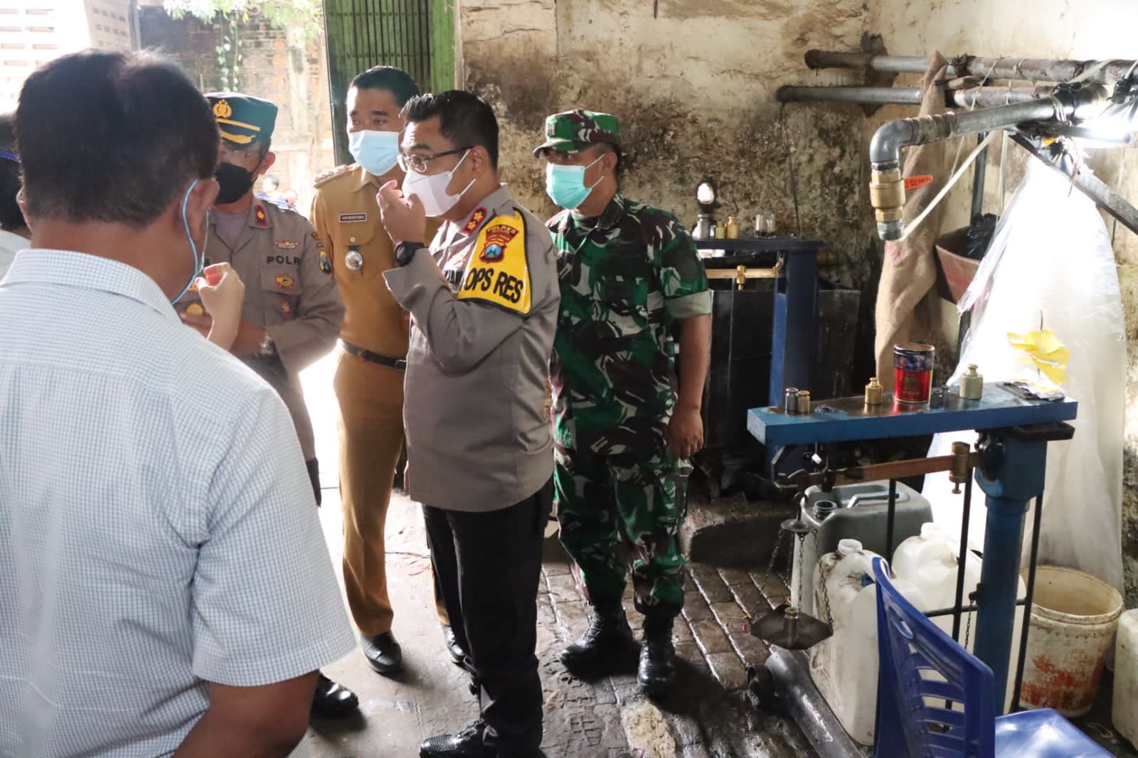 Kapolres Nganjuk, Sejauh ini Stok Minyak Goreng di Kabupaten Nganjuk Aman