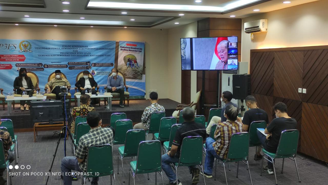 LaNyalla Sebut Dua Indikator Demokrasi Indonesia Memburuk