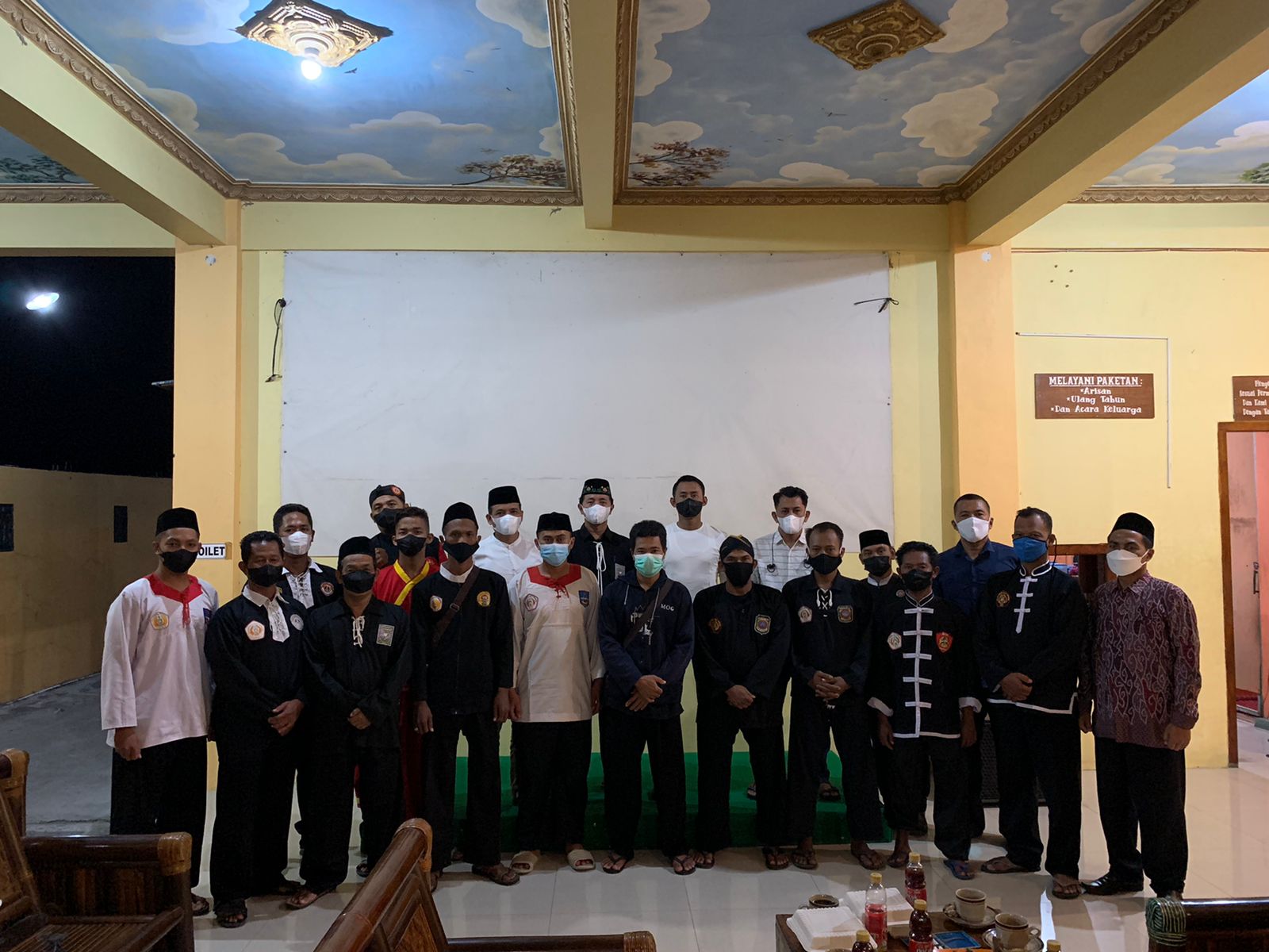 Ciptakan Situasi Kamtibmas yang Kondusif, Kapolres Madiun Cangkrukan bersama Paguyuban Pencak Silat