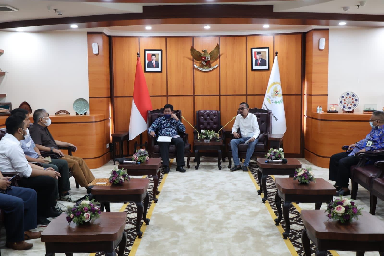 Temui Ketua DPD RI, Redaksi Pikiran Rakyat Media Network Siap Bangun Kolaborasi