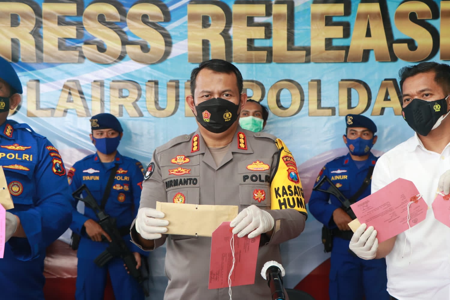 Ditpolairud Bongkar Sindikat Pengedar Narkoba Jaringan Jawa-Bali