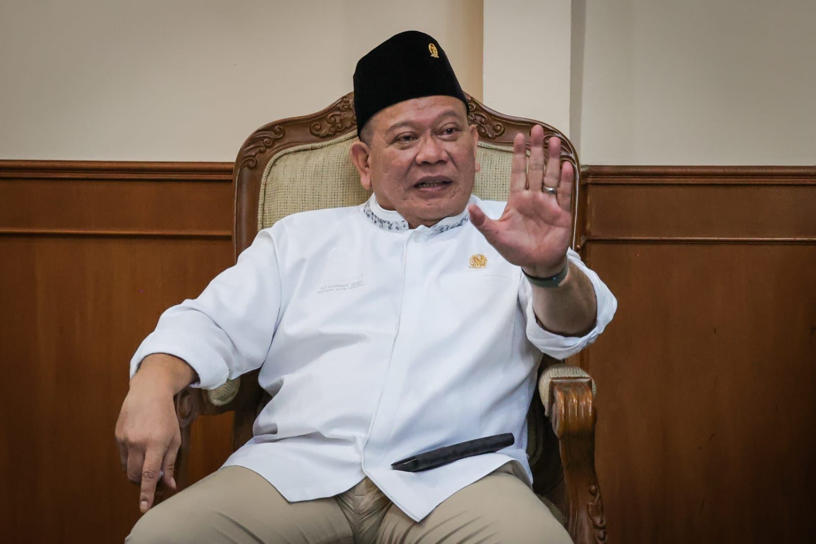 TPP Cair Jika Dapat 3 Orang Divaksin, LaNyalla: Tunjangan Adalah Hak Guru