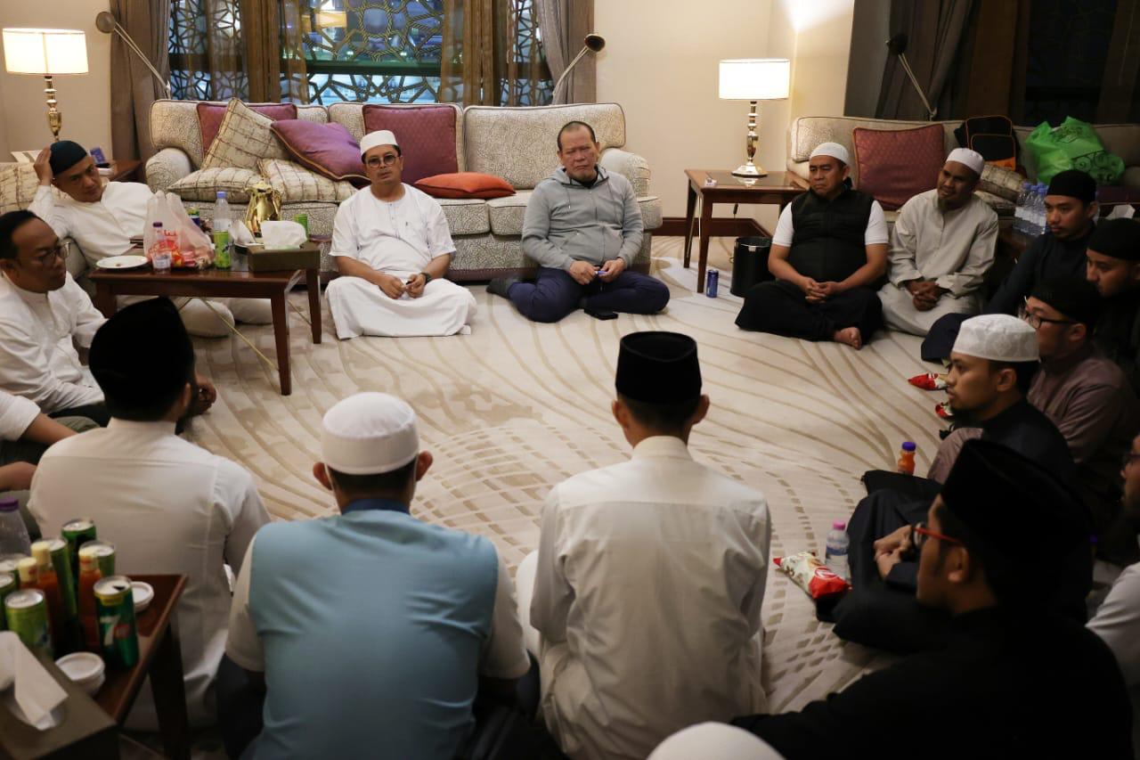 Terima Mahasiswa Indonesia di Madinah, LaNyalla Harapkan Mereka Cermati Persoalan Fundamental Bangsa