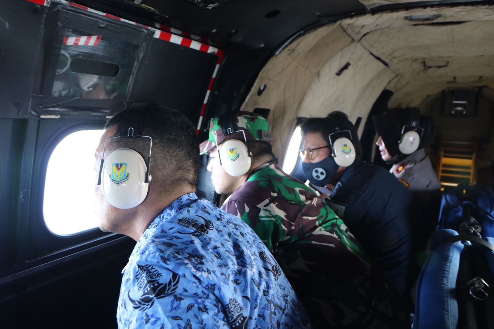 Jaga Kamtibmas Polres Ponorogo Bersama Forkopimda Laksanakan Patroli Balon Udara Liar