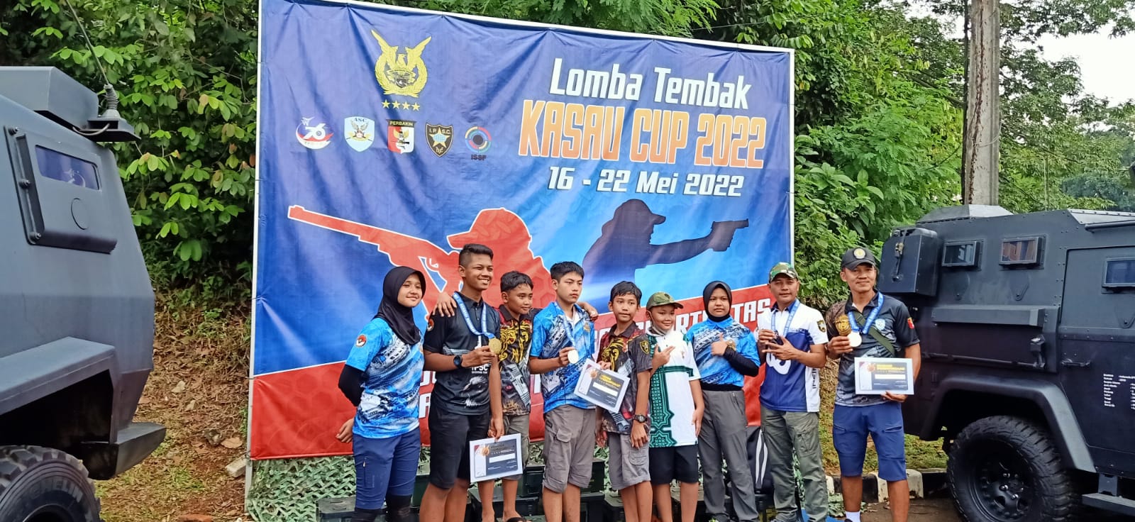 Petembak Junior Kota Bekasi Sabet 5 Medali KSAU Cup 2022