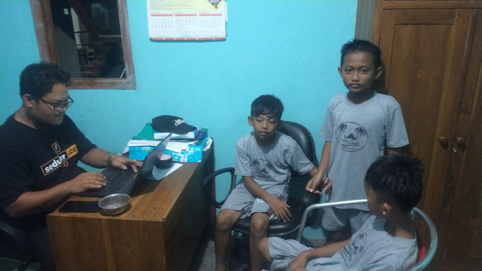 Polresta Banyuwangi Serahkan Tiga Bocah Terlantar Kepada Orang Tuanya