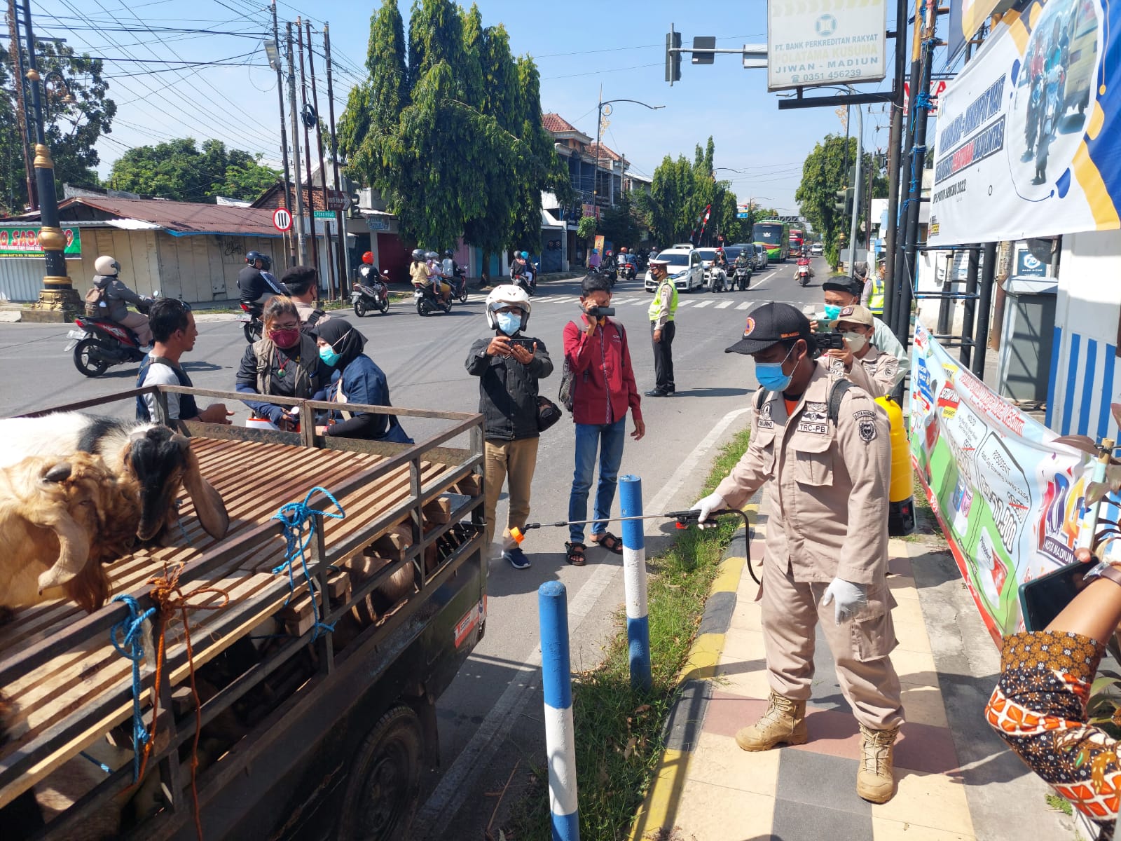 Polres Madiun Kota Perketat Masuknya Hewan Ternak Luar Daerah
