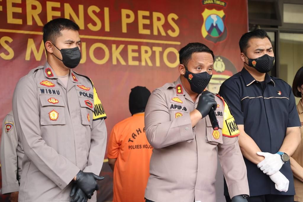 Polisi Tetapkan Tersangka Oknum Guru Ngaji di Mojokerto Pelaku Pencabulan Terhadap Anak