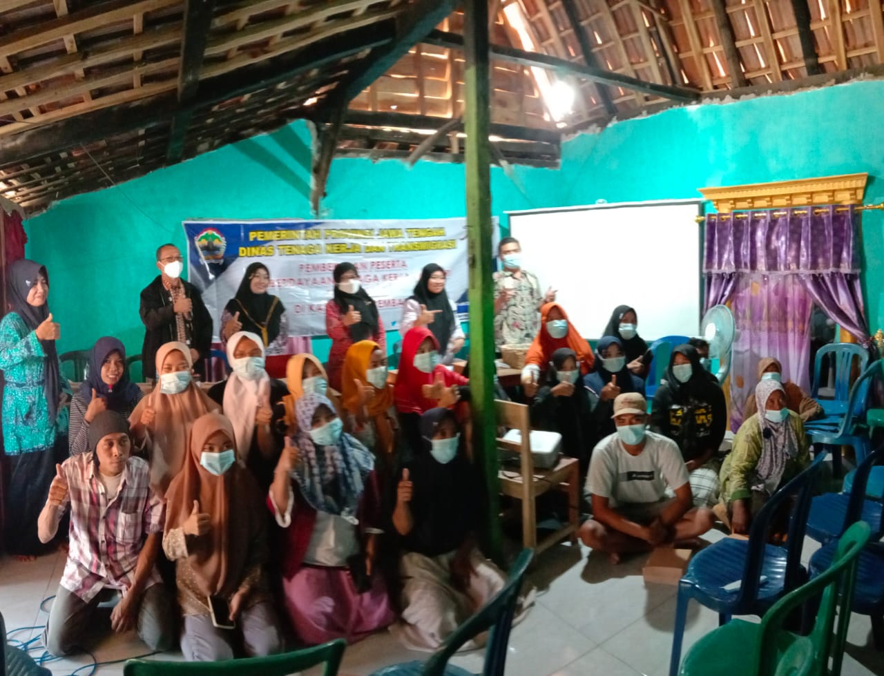 Antusias Warga Dadapmulyo Ikuti Pelatihan Pengolahan Jungge