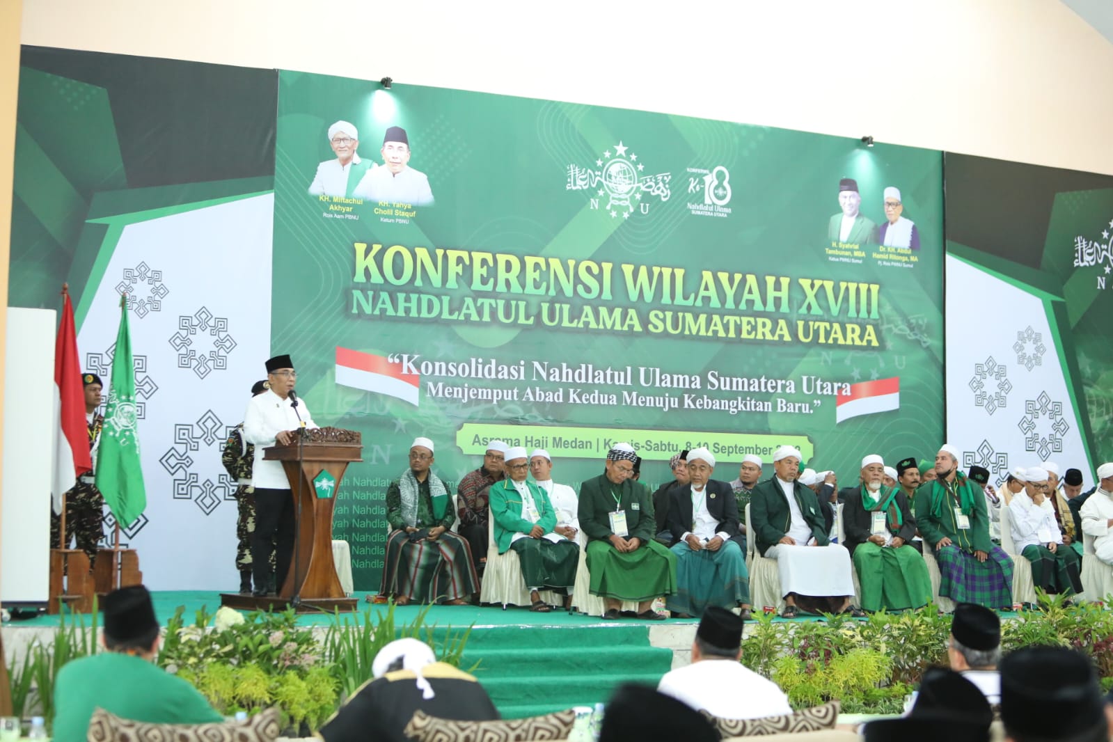 Gus Yahya: PBNU Akan Berada di Belakang Polri