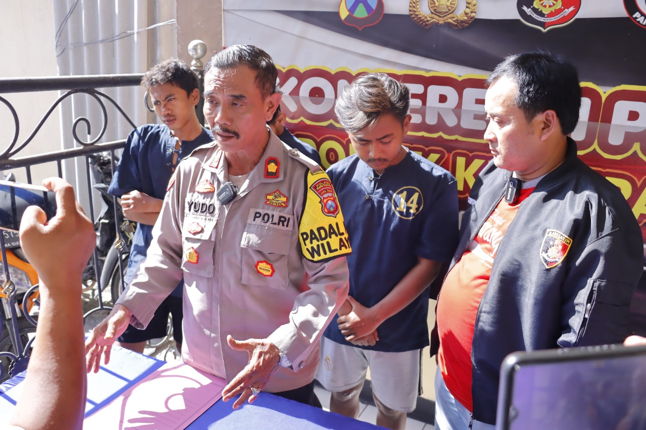 Polres Tanjung Perak Berhasil Menangkap Komplotan Curanmor yang Sempat Viral di Medsos