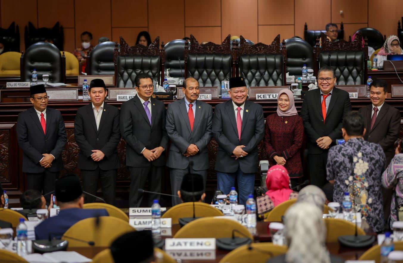 Sidang Paripurna DPD RI Terima Rekomendasi Pansus BLBI dan Jiwasraya