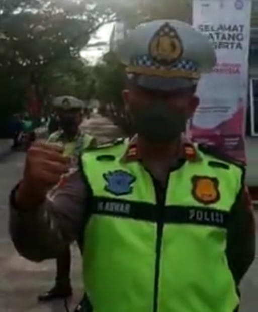 Patroli 902 Polsek Mukyorejo Giat PAM di Kampus Unair