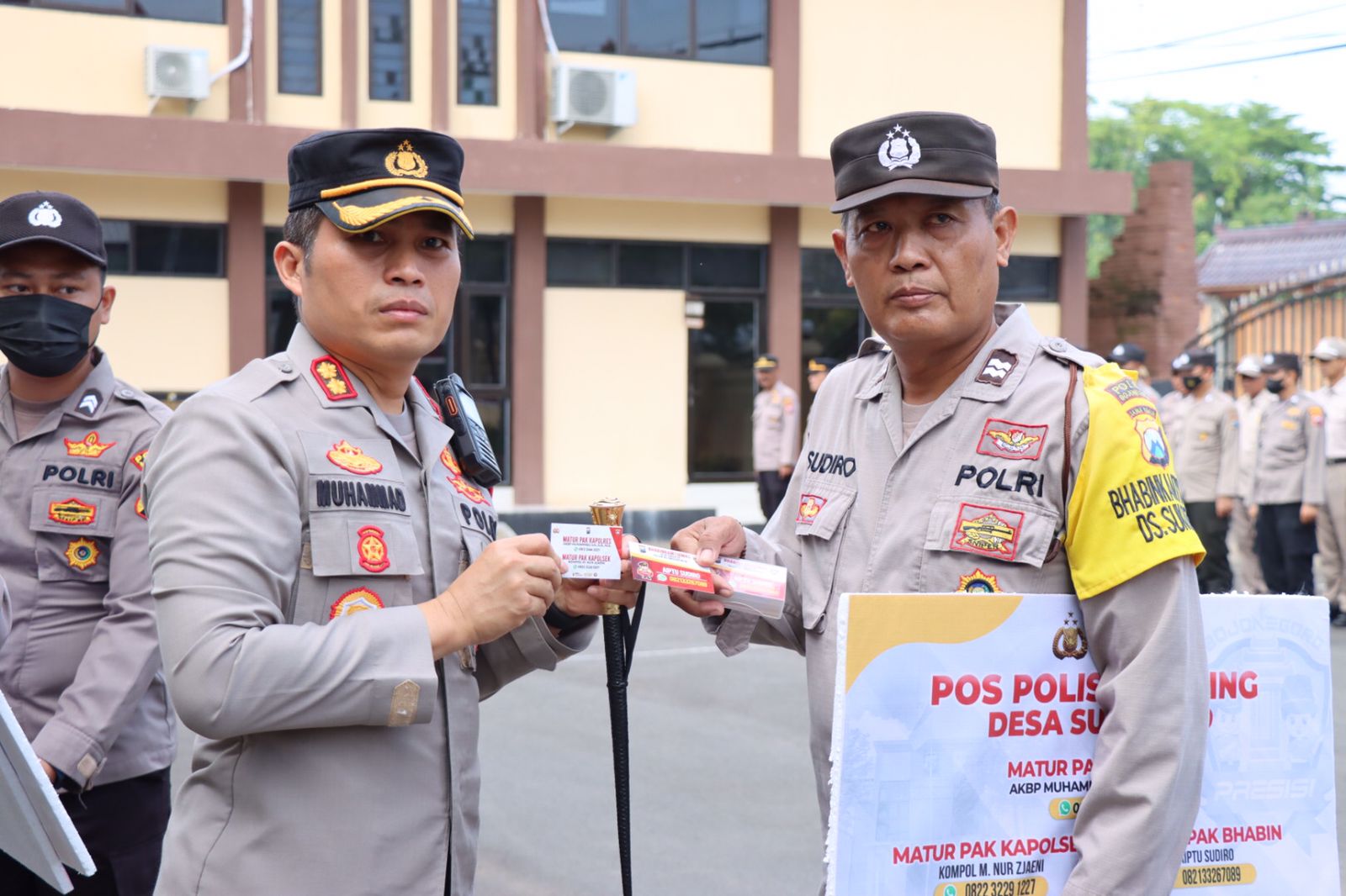 Matur Pak Kapolres dan Pak Kapolsek, Program Polres Bojonegoro Peduli Kondusifitas di Masyarakat