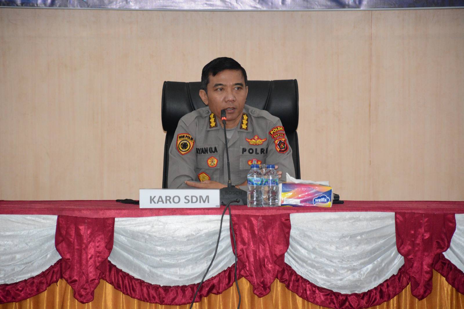 Gelar Polri Belajar, Biro SDM Polda Papua Tingkatkan Kualitas Personel