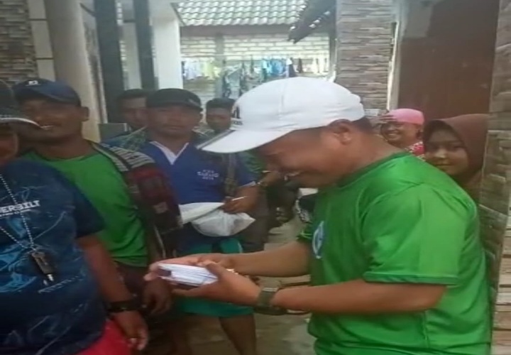 Sedekah Laut: Paguyuban Mina Karunia Sejahtera Gelar Baksos Santuni Anak Yatim Dan Janda Kurang Mampu