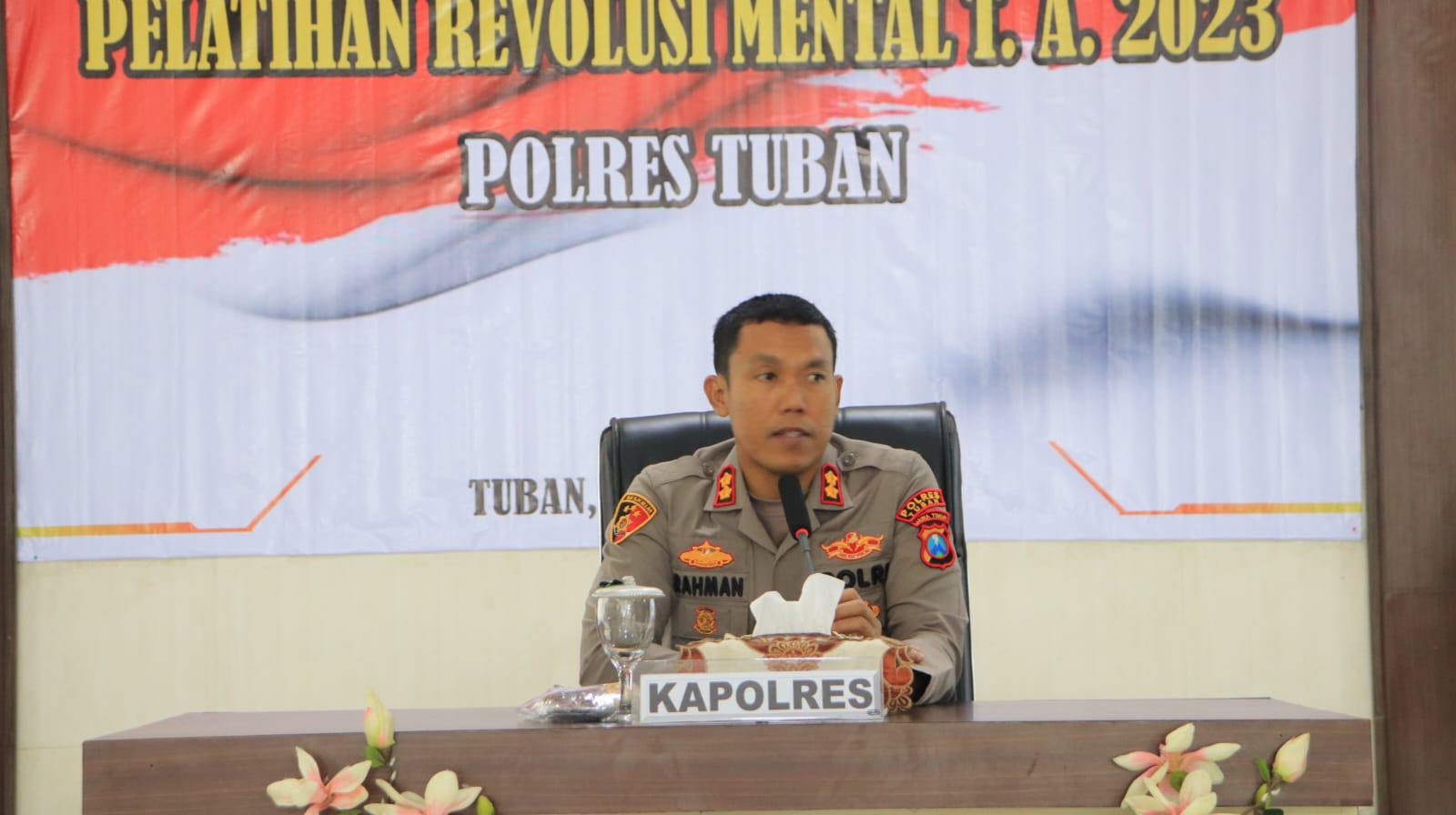 Polres Tuban Gelar Pelatihan Revolusi Mental, Wujudkan Polisi Berkarakter