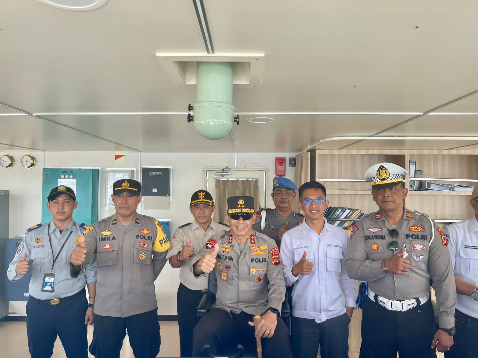 Jelang Idul Fitri 1444 H, Kapolda Bali Cek Pelabuhan Padangbai