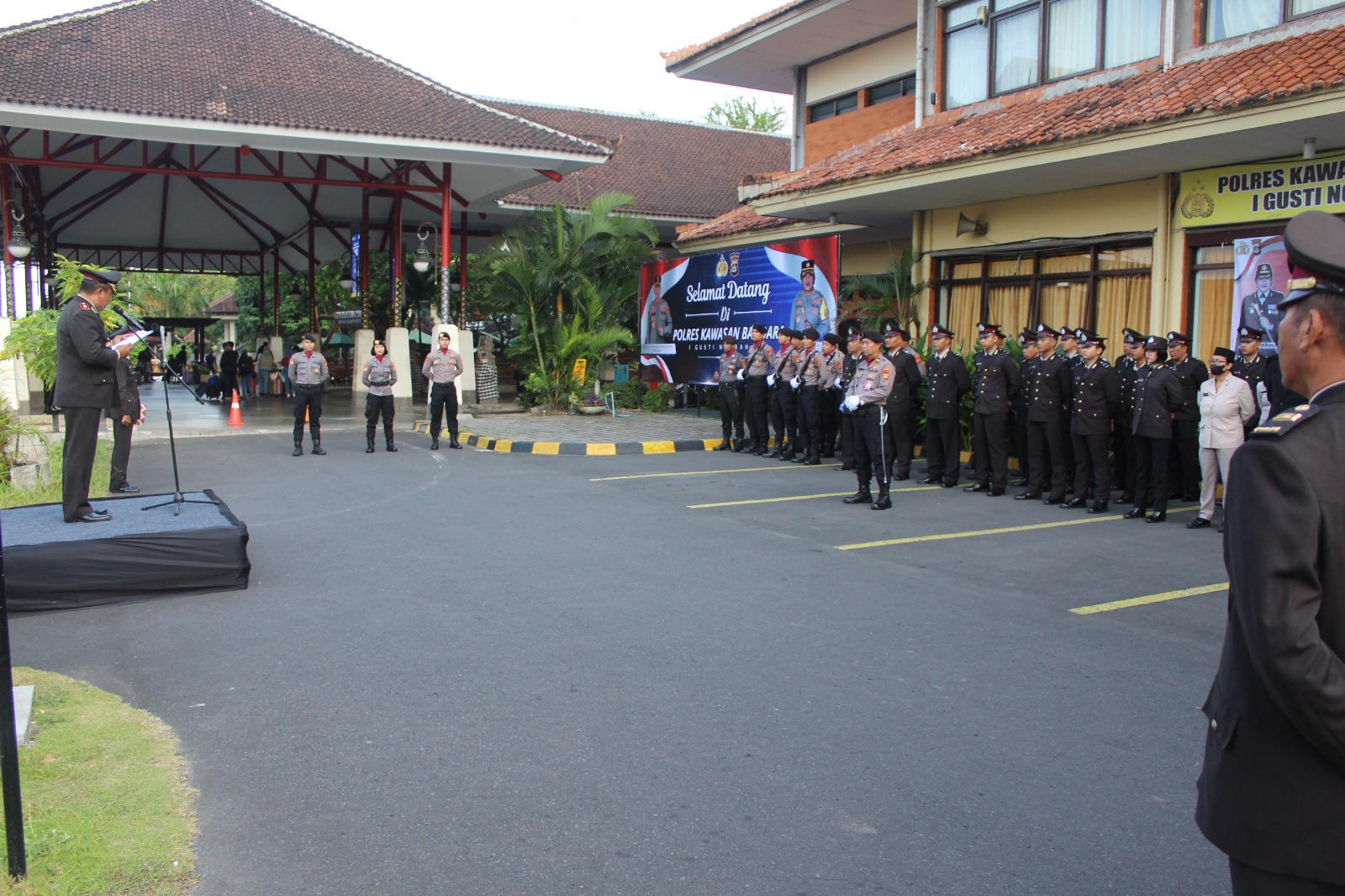 Peringatan Hari Lahir Pancasila di Polres Bandara Ngurah Rai