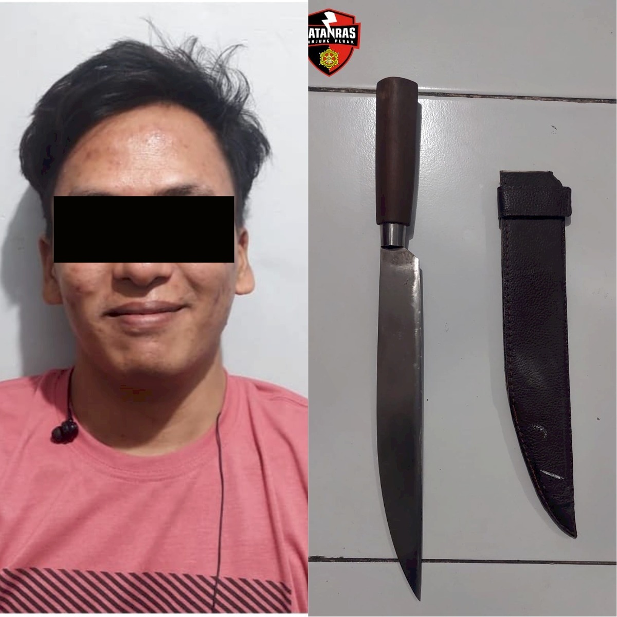 Terjaring Razia (Cipkon) Pemuda Bawa Sajam Diamankan Polisi